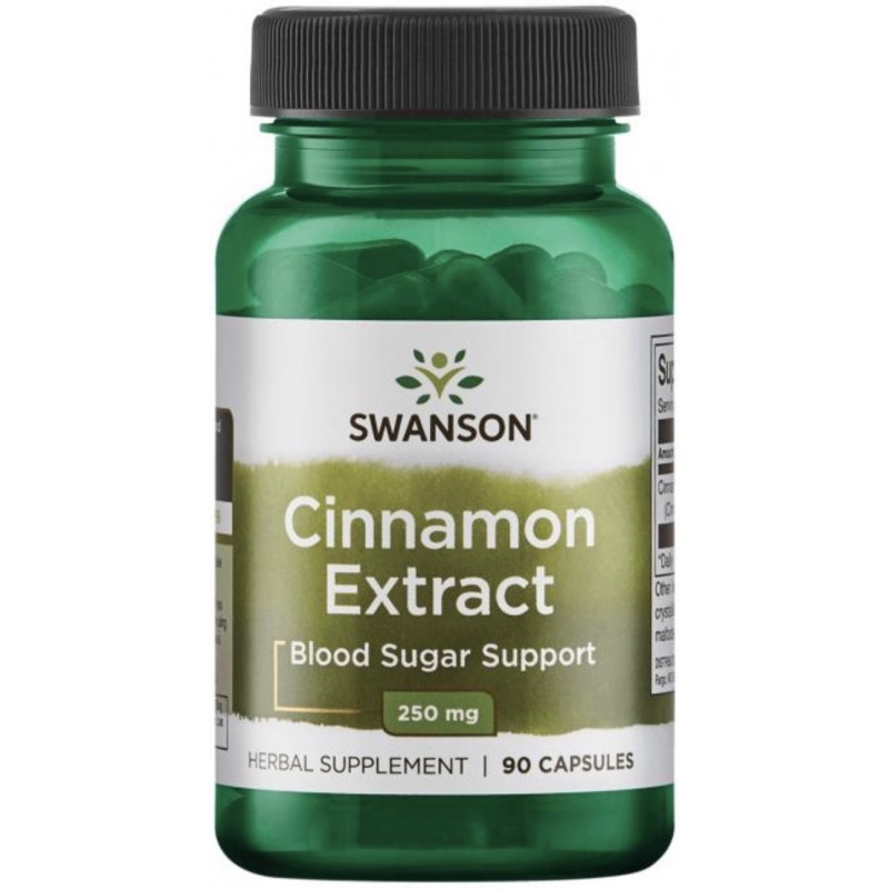 Swanson Cinnamon Extract 90 kapslit foto